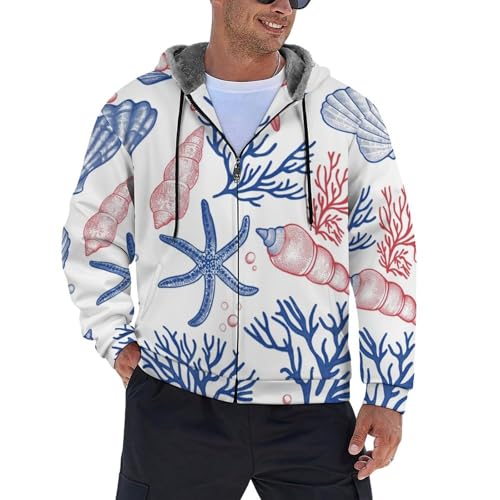 Chaqueta polar para exteriores en rutas de montaña y paseos de invierno con capucha