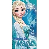 Toalla playa Frozen Disney Elsa Anna niña