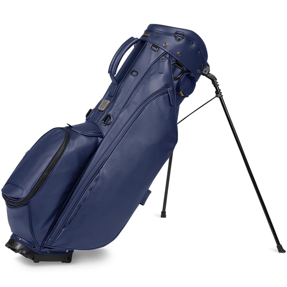 Titleist LINKSLEGEND Members Stand Bag (parte superior de 4 vías, azul marino) 2024
