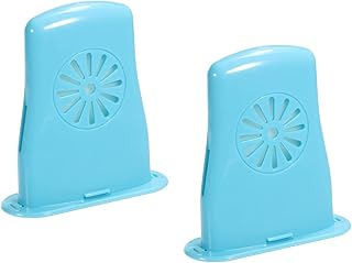 PATIKIL Acoustic Guitar Humidifier Guitar Instrument Sound Hole Humidifier with Box Light Blue 2 Pack
