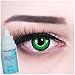 Produktbild Farbige grüne Kontaktlinsen crazy Kontaktlinsen crazy contact lenses Green Werewolf Werwolfsaugen 1 Paar. Mit Linsenbehälter + 60ml Pflegemittel