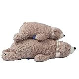 HBJCSG Weighted Lazy Bear Plush Pillow Throw Pillow Large Plush Animal Gifts for Adults, Kids, Boys