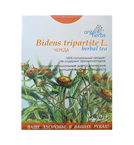 Bidens Tripartita Herbal tea 50 grams - 1.7 oz loose herb BEGGARTICKS | TRIFID BUR-MARIGOLD by Organic herbs 1 product thumbnail 2