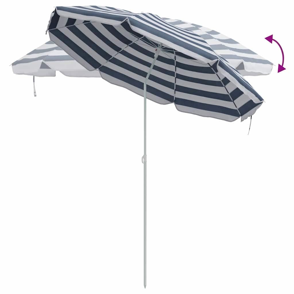 vidaXL Strandschirm Sonnenschirm Gartenschirm Ampelschirm Marktschirm Schirm