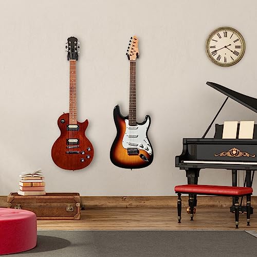 New bee Support mural guitare,Support pour guitare,Support guitare mural porte crochet pour guitare acoustique électrique, ukulélé, basse - Les Beatles, Paul McCartney, John Lennon, RIngo Starr, George Harrison New bee Support mural guitare,Support pour guitare,Support guitare mural porte crochet pour guitare acoustique électrique, ukulélé, basse – Image 7