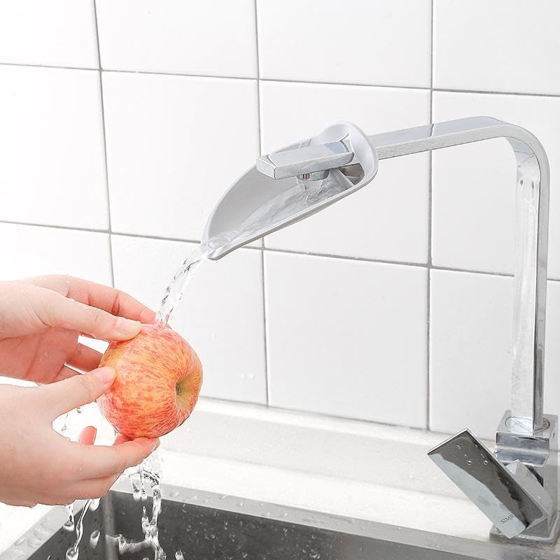 Meneflix U Shape Water Tap Extender/Water Extension Sink Tap Holder/Faucet Extender for Kitchen, Bathroom, Wash Basin - Plastic - Grey (B0DHVD5712) Amazon Price History, Amazon Price Tracker