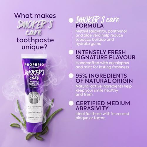 PROPERIO SMOKER'S Care Whitening Toothpaste