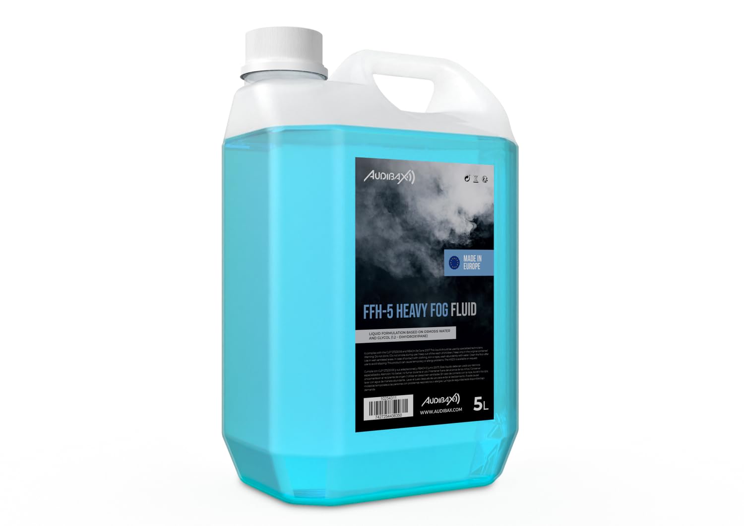 Audibax FFH-5 Fog Fluid Liquido De Humo Alta Densidad 5L