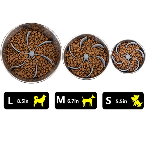 Image of Keegud Slow Feeder Dog Bowls