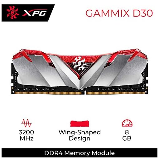 A-Data Xpg Adata Gammix D30 Ddr4 3200Mhz 8Gb (1X8Gb) Desktop U-Dimm Memory (Ax4U320038G16-Sr30) - Image 3