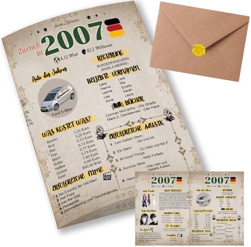 Original Auto Motor Sport 20/2007 - Historische Zeitschrift Als 18. Geburtstagsgeschenk