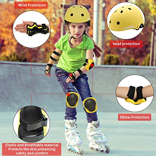 Image of Kids Bike Helmet,Toddler Skateboard Helmets for Ages 2-3-5-8-14 Years Boys Girls，Adjustable Multi-Sport Bicycle Skateboarding Football Roller Skating Scooter Rollerblade Balance Bike Helmet
