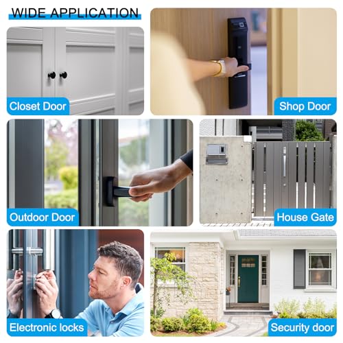 QUARKZMAN Feder-Türknaufspindel 110x8mm, 2er Pack Ersatz-Türknaufspindel Stange aus Kohlenstoffstahl für die meisten Schlosskasten-Türknaufe Vintage-Türsteuerungssysteme, Gold