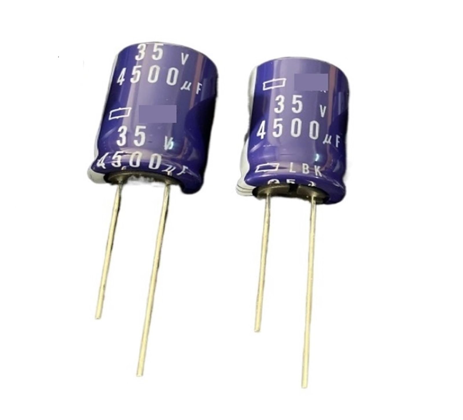 LEOTNNDQ 1pcs 35V4500UF Audio Filter Coupling Electrolytic Capacitors W18mm*H25mm