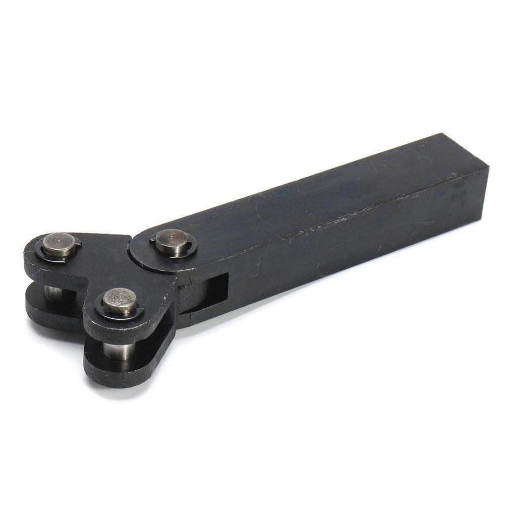 Attrezzo per zigrinatura con godrone,passo 1.8mm,doppia rotella dentata,per torni metallo