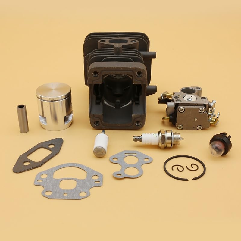 Części do kosiarki 39mm Cylinder tłok silnika uszczelka gaźnika pasuje do Husqvarna 236 240 235 ogród części zamienne piły łańcuchowej 545050417