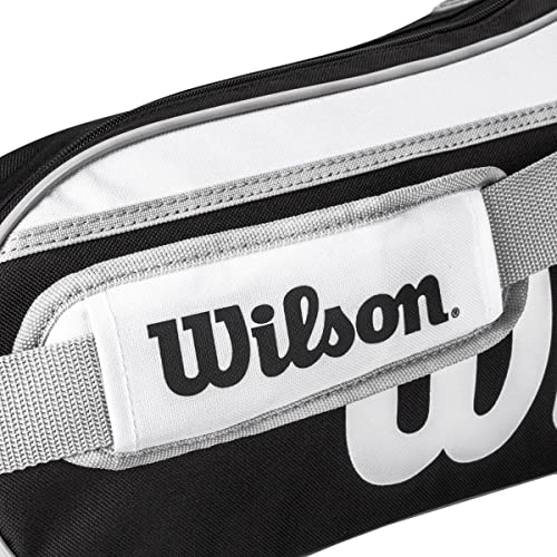 Raqueteira Advantage Pro Triple 3R Preta Branca e Cinza - Wilson
