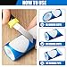 Teenyyou 6 Pcs Pipe Insulation Cutting Guide Foam Pipe Cutter Tool in Homes, Industries and Commercial Use Tools Tube Insulation Cutting Fixture 3 Sizes for 15mm, 22mm, 28mm(Blue)