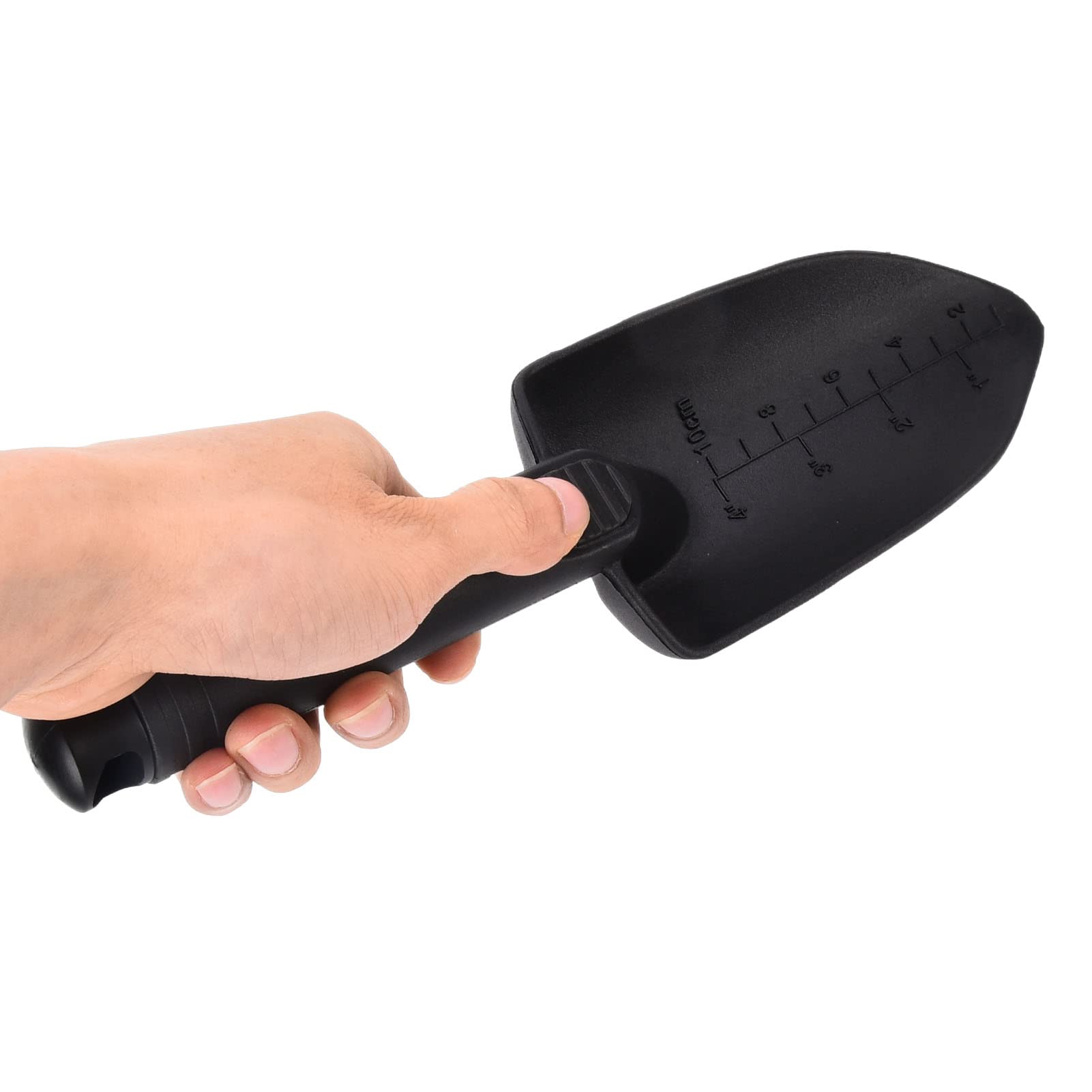 Pala per Rilevamento di Metalli ABS Efficiente Leggero Multiuso per Setaccio per Sabbia con Fori Rotondi per Adulti + Setaccio + Coperchio per Pala