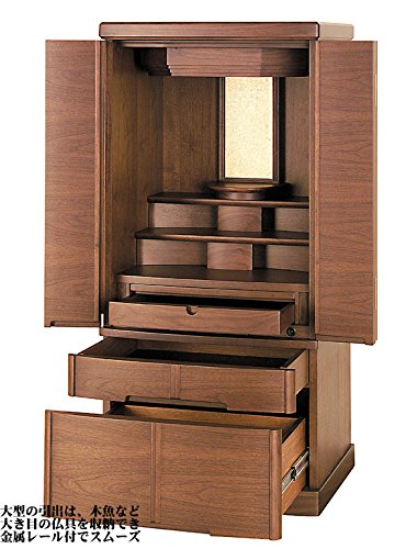 モダン仏壇　カシオペア 1200 ウォールナット [床置] Amazon | 仏壇 モダン カシオペア 1200 ウォールナット [床置