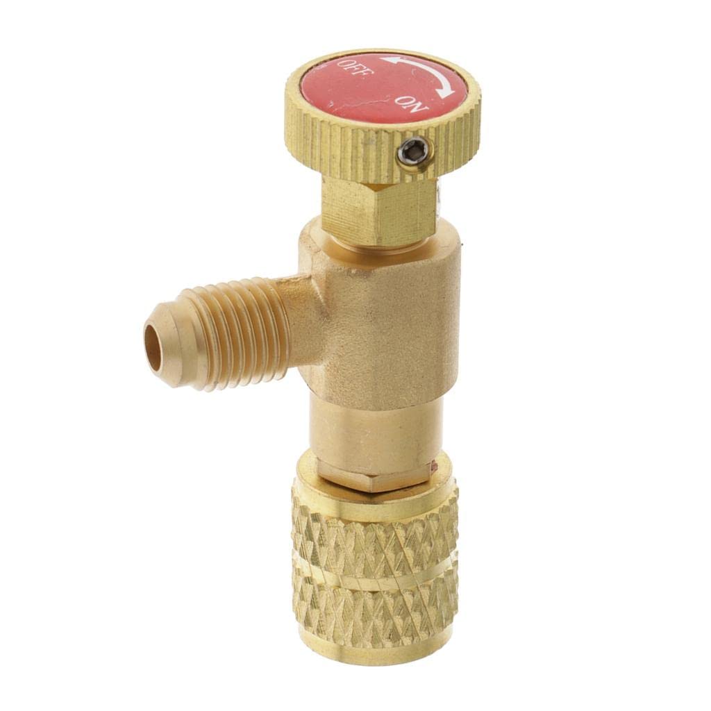 R410 Refrigeration Ball Valve Adapter Fluorine Safety Valve 1/4 to 5/16" " Yard, Garden & Outdoor Living | Gardening Supplies | Watering Equipment | Watering Timers & Controllers