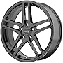 American Racing AR907 Gloss Black Wheel (17x7.5'/5x114.3mm, +42mm offset)