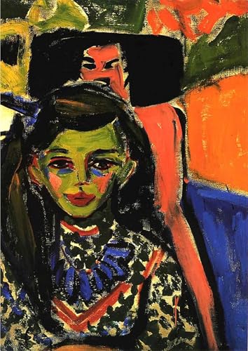 Tableau Ernst Ludwig Kirchner avec des bonbons impression sur toile 60x90cm pour chambre