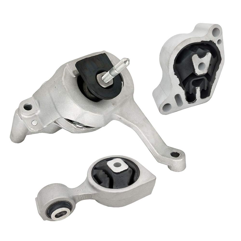 Engine Motor Mount 3 pcs Compatible with Fits 2007-2017 Nissan Altima 2.5L A4350 A4353 A4339 11350-JA00A 11210-JA000 11360-JA000