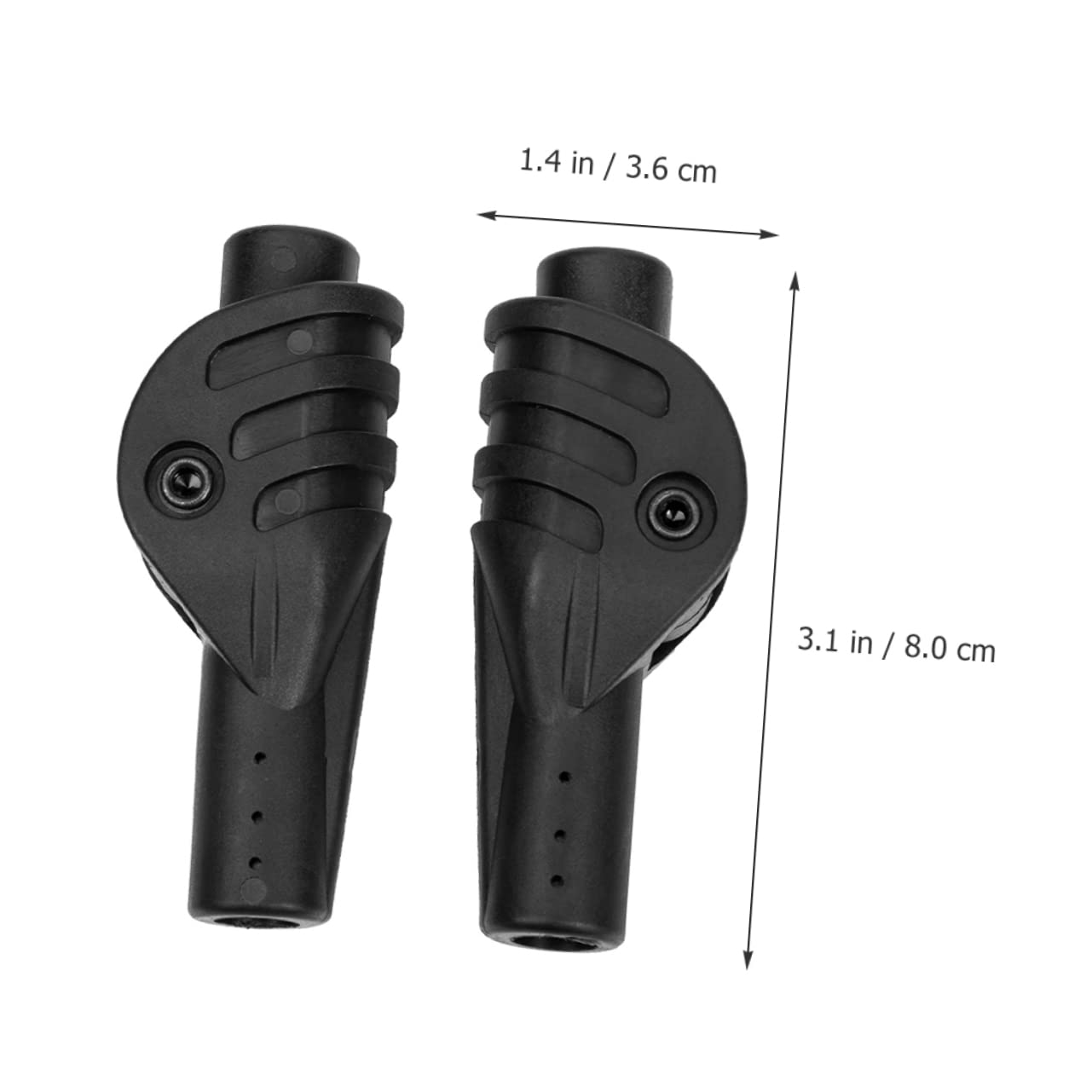 8pièces Adaptateurs De Support De Poteau De Tente Résistants Accessoires De Réparation pour Joints De Tente Connecteurs De Poteaux pour Camping Et Activités De Plein Air