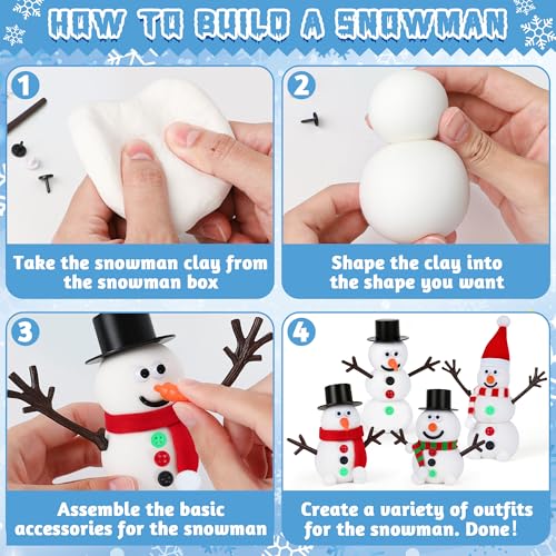 9 Pack Christmas DIY Snowman Kit Crafts - image 9