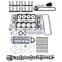 MDS 5.7 HEMI Lifters Camshaft Kit Engine Gaskets Timing Chain Kit Replacement for Dodge Ram 1500 V8 5.7L 2009-2015 Part# HS26423PT 53022263AF 53021726AD 53021726AE