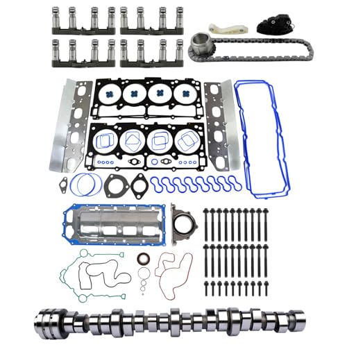 GELUOXI MDS 5.7 HEMI Lifters Camshaft Kit Engine Gaskets Timing Chain Kit…