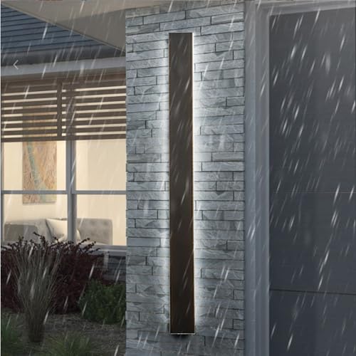 Lampe murale longue extérieure étanche pour supprimer les zones d'ombre