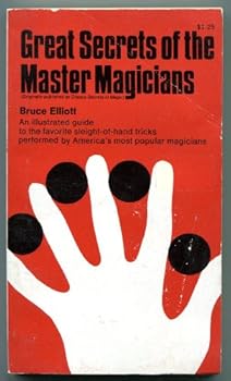 Paperback Great secrets of the master magicians Book