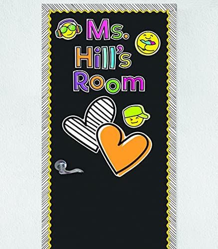 Image of Carson Dellosa 219-Piece Kind Vibes Cutout Letters, 4 inch Colorful Upper and Lowercase Alphabet, Numbers, Punctuation, and Symbols for Bulletin Board, Posterboard, Party, and Classroom Decor