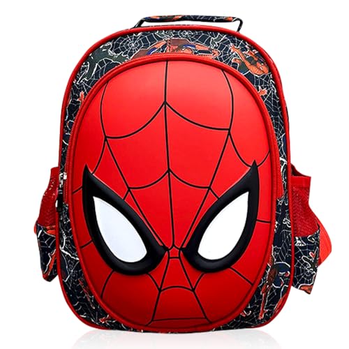 CBOSNF Spider Children's Backpack, Zainetto 3D Asilo Bambini, Zaino Tempo Libero Bambino e Bambina, Scuola Materna, Viaggio, Regalo