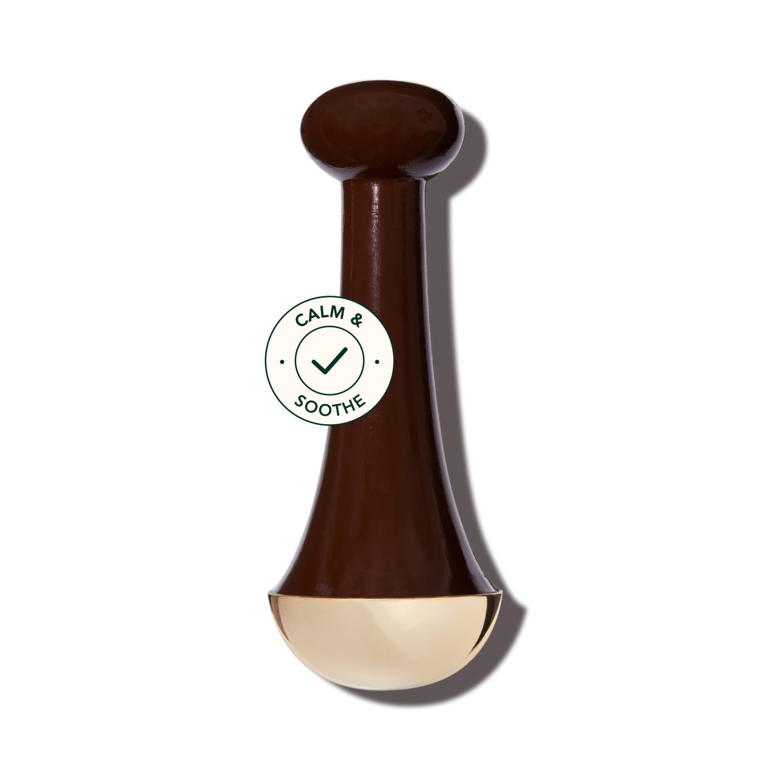 RANAVAT Kansa Wand Massage Tool - Facial Massager to Tone, Lift, & Re-Energize - Ayurvedic Skin Rejuvenating Under-Eye & Contouring Face Sculpting Tool