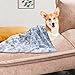 Gorgelly 1 Pack 3 Hundedecke, Weiche Haustierdecke Waschbar, Kuscheldecke Flauschig für Kleine Mittlere Hunde Katzen, Sofaschoner für Hunde, Hundedecke für Unterwegs, 60x50 cm