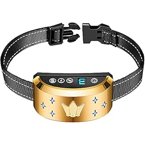 TRONMA Slimme Halsband Die Het Blaffen Van Honden Kan Beheersen,7 Instelbare Gevoeligheid, Oplaadbaar en Waterdicht, Geschikt voor Grote, Middelgrote en Kleine Honden