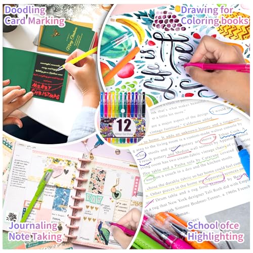 Aen Art AEN 012 Glitter Gel Pens For Black Paper thumb #5