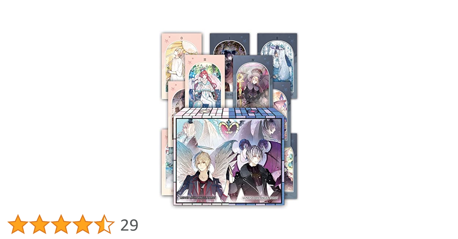 LUNA'S DARK ANGELタロットLIGHT ANGEL タロット正規品 Amazon.co.jp: 【日本語ブックレット付正規品】ルナズ ダーク