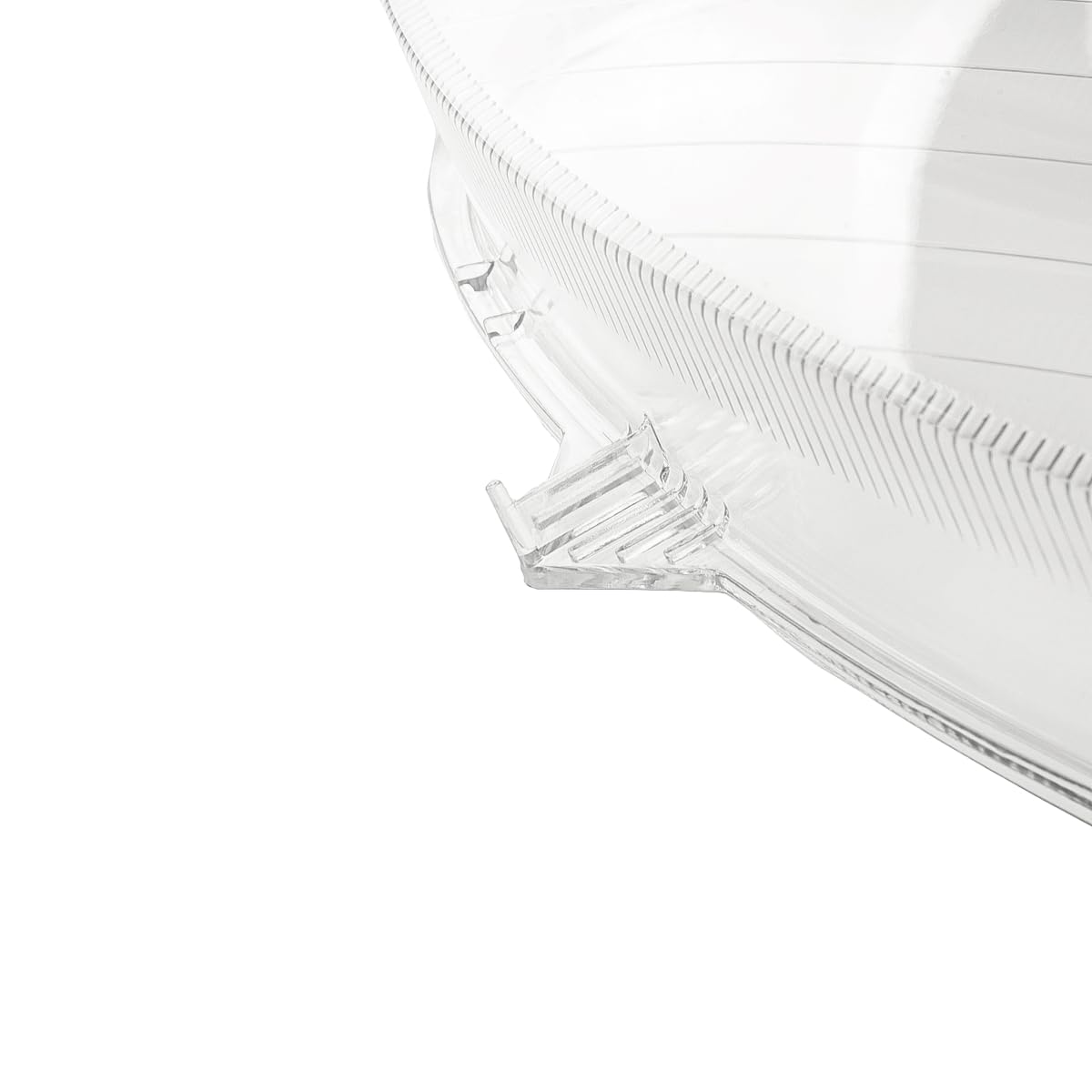 LST 2x Scheinwerferglas Streuscheibe Frontlicht Abdeckung Halogen Xenon links rechts Set kompatibel mit Mercedes-Benz E-Klasse W211 S211 VF211 2002-2009
