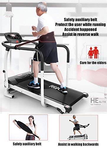 Foto von Laufbänder, Gehgerät für ältere Menschen zu Hause, Reha-Laufband, Fitness-Training, Wiederherstellung der Gliedmaßen, Indoor-Training, Sicherheit, elektrisches Laufband mit 2,0 PS-