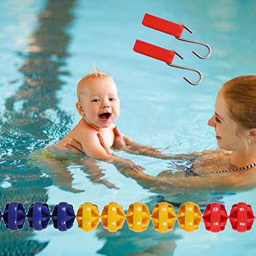 Pool Safety Rope Divider for Protect Family, Heavy Duty Portable Floating Rope Buoy Ball Float Leash, for Separating Driveways/Waterways (Size : 3m/9.8ft)