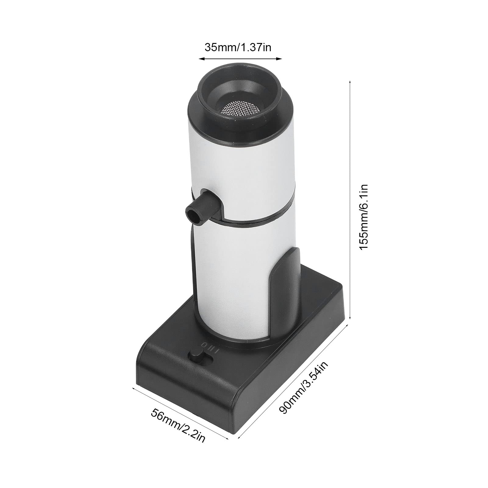 Food Smoking Portable Smoke Infuser Handheld Smoke Infuser with Wood Chips - Handheld Smoke Infuser for Nut Snack, Molecular Gastronomy