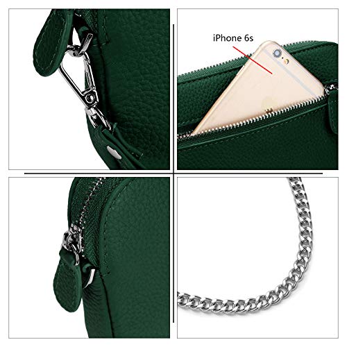 Buy YALUXE Leather Wristlets for Women Clutch Wallet Wrist Strap