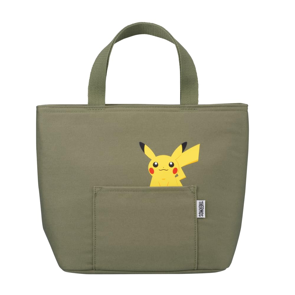 THERMOS サーモス ポケモン 保冷ランチバッグ オリーブブラウン Amazon｜サーモス 保冷ランチバッグ 7L ピカチュウ オリーブブラウン