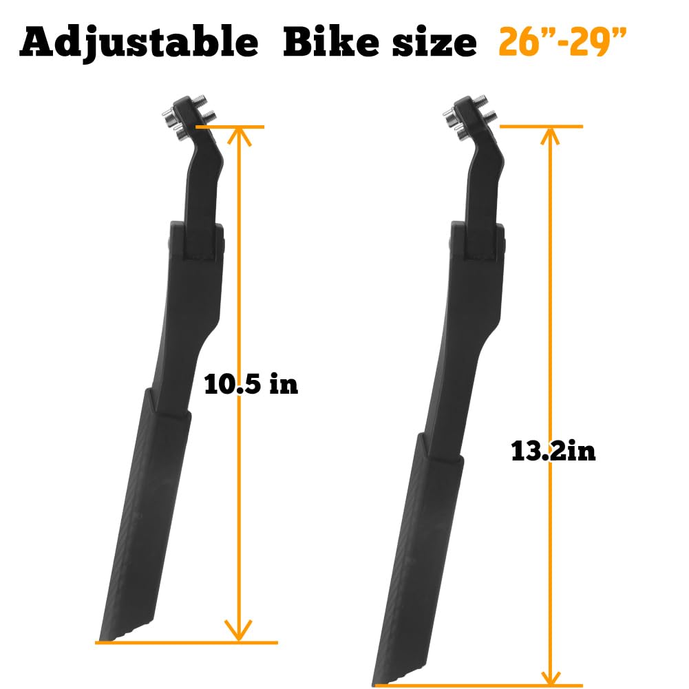 Sataway Verstellbarer und robuster Fahrradständer aus Aluminiumlegierung, für 66–73,7 cm (26–29 Zoll) E-Bike, Mountainbike, Dirt Bike (40 mm)