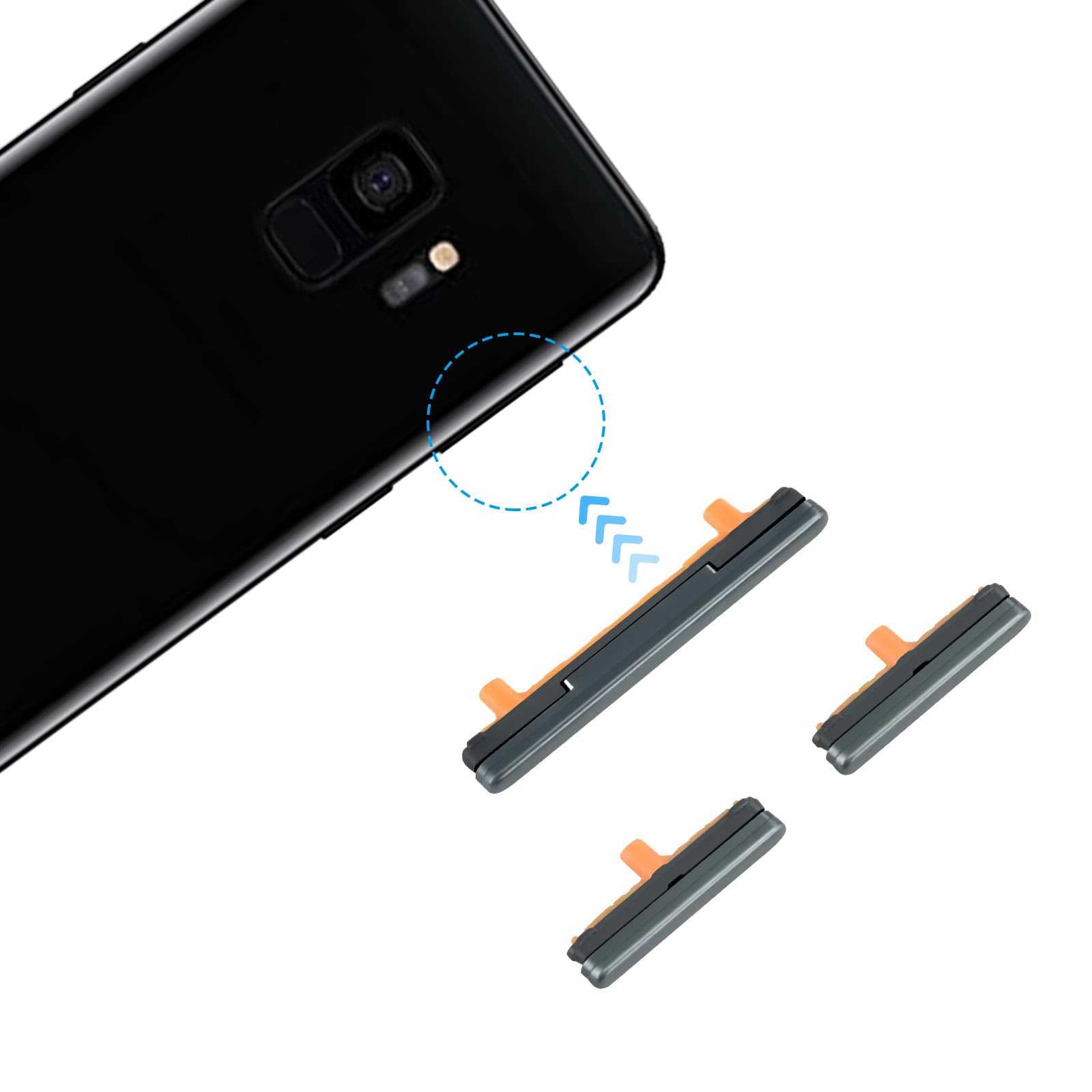 Amazon.co.jp: JOYSOG S9 電源ボリュームボタン Galaxy S9 / S9+