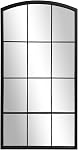 WAMIRRO Tall Window Pane Mirror,Farmhouse Arched Wall Mirror,Full-Length Mirrors for Fireplace/Entryway/Hallway/Living Room24 X48